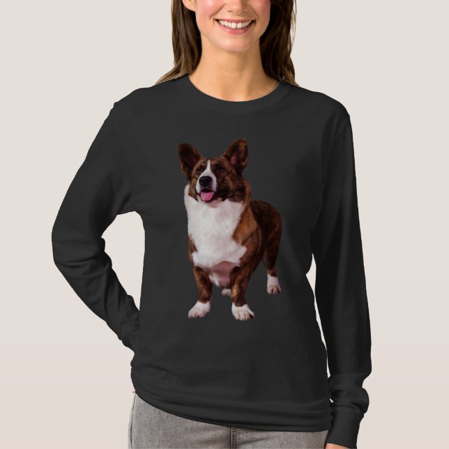 Cardigan Welsh Corgi Picture T-Shirt (Front)