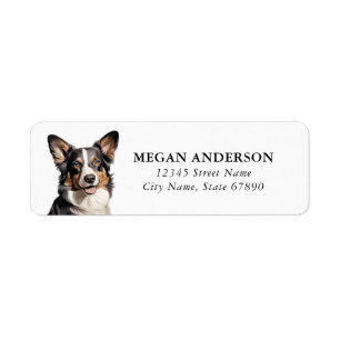 Cardigan Welsh Corgi Return Address Labels