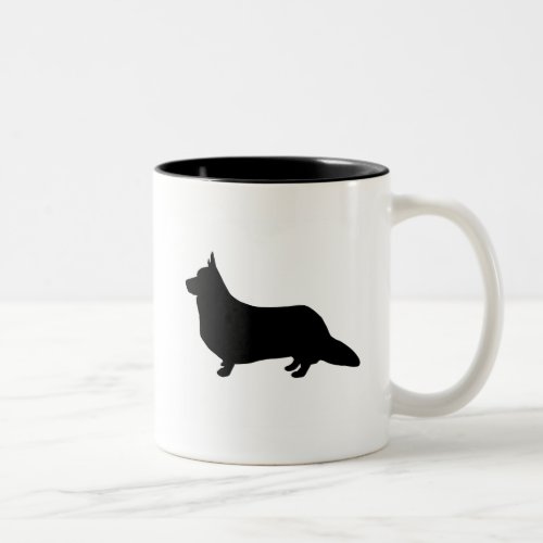 Cardigan Welsh Corgi Two_Tone Coffee Mug