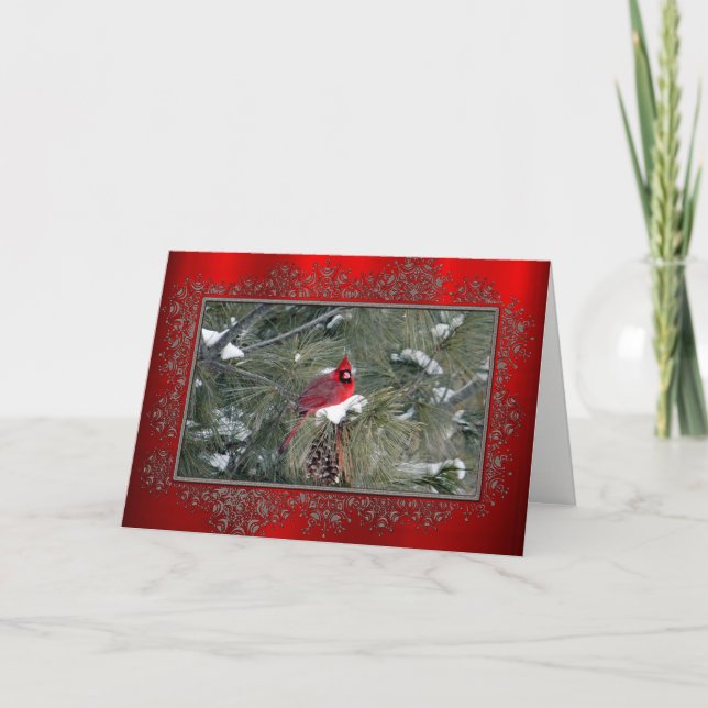 Cardinal 3093 Frame Christmas Card (Front)