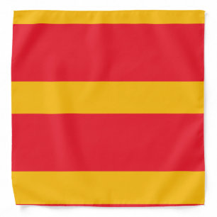 Cardinal and Golden Yellow Bandana