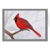 Cardinal Art Card (Front Horizontal)