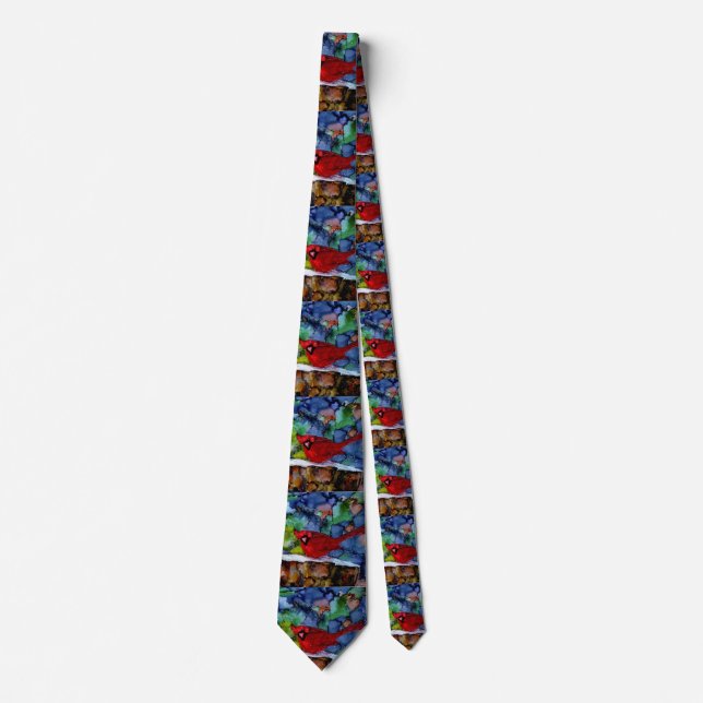 Cardinal At Night Tie (Front)