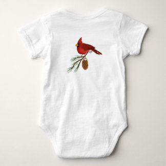 Cardinal Baby Baby Bodysuit