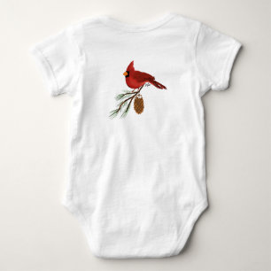 Cardinal Baby Bodysuit