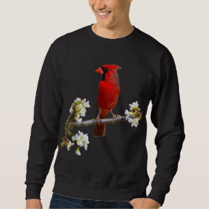 CARDINAL Best HD Northern Cardinal Bird Red Cardin Sweatshirt