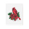 Cardinal bird, Christmas illustration