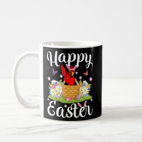 Cardinal Bird Easter Egg Hunt Floral Cardinal East Coffee Mug