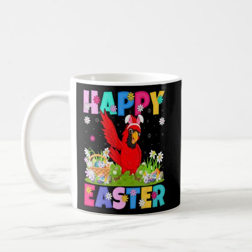 Cardinal Bird Happy Easter Bunny Cardinal Easter S Coffee Mug