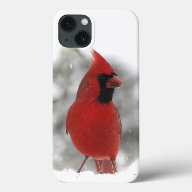 Cardinal Bird iPhone 13 Case