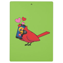 Cardinal Bird Love Mating Calls Clipboard