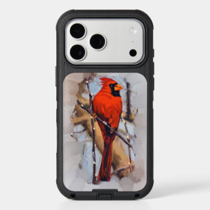Cardinal Bird - Military Grade - Personalize Your iPhone 17 Pro Max Case