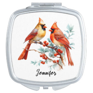 Cardinal Bird Mirror