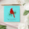 Cardinal Bird Seed Packet Memorial Funeral 
