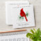 Cardinal Bird Seed Packet Memorial Funeral 