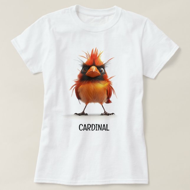 Cardinal Bird T-Shirt (Design Front)