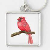 Cardinal Key Chain - A Cardinal is a visitor from Heaven – The