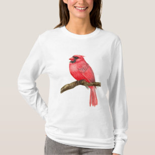  Saint Louis Red Cardinal T-shirt Funny Bird Design