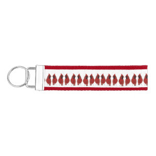 Cardinal Bird Wrist Keychains