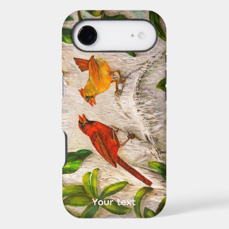 Cardinal birds - Singing of love iPhone 17 Air Case