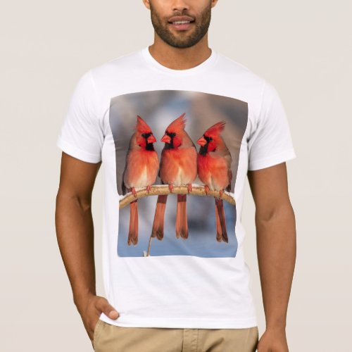 cardinal birds T_Shirt