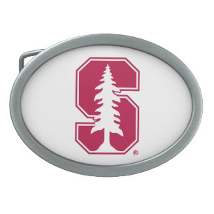 Cardinal Block "S" with Tree Belt Buckle