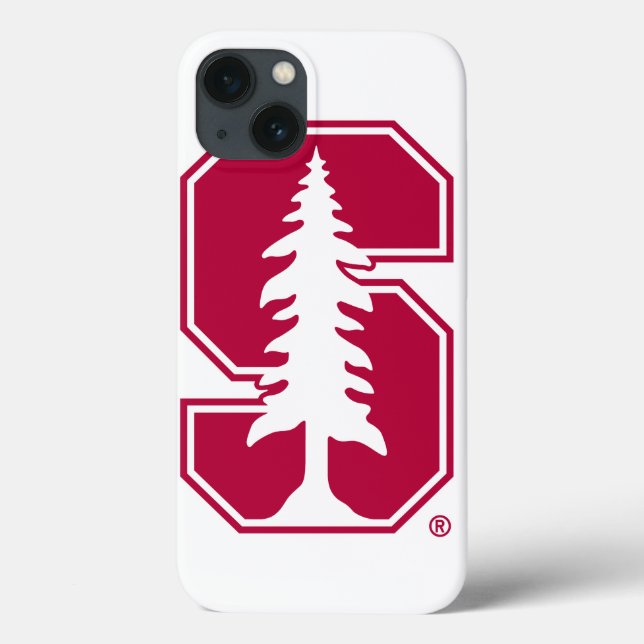 Cardinal Block "S" with Tree Case-Mate iPhone Case (Back)