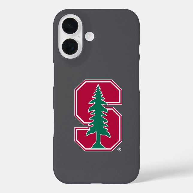 Cardinal Block "S" with Tree Case-Mate iPhone Case (Back)