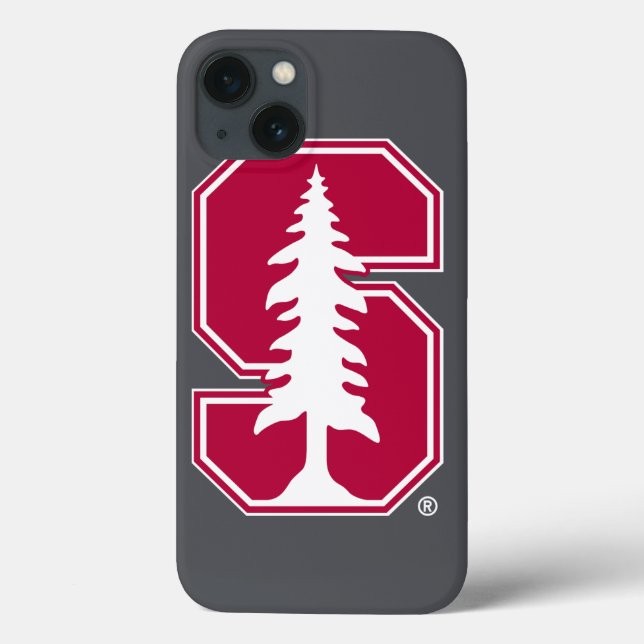 Cardinal Block "S" with Tree Case-Mate iPhone Case (Back)