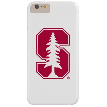 Cardinal Block "s" With Tree Barely There Iphone 6 Plus Case by Stanford at Zazzle