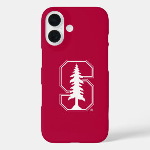 Cardinal Block "S" with Tree iPhone 16 Case