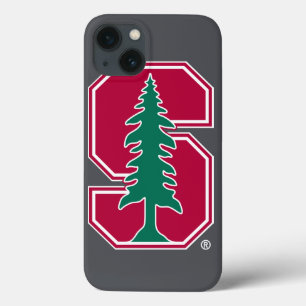 Cardinal Block "S" with Tree iPhone 13 Case