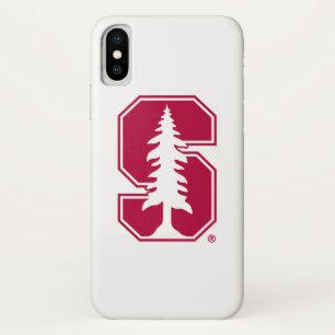 Cardinal Block "S" with Tree iPhone X Case