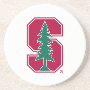Cardinal Block "S" with Tree Coaster