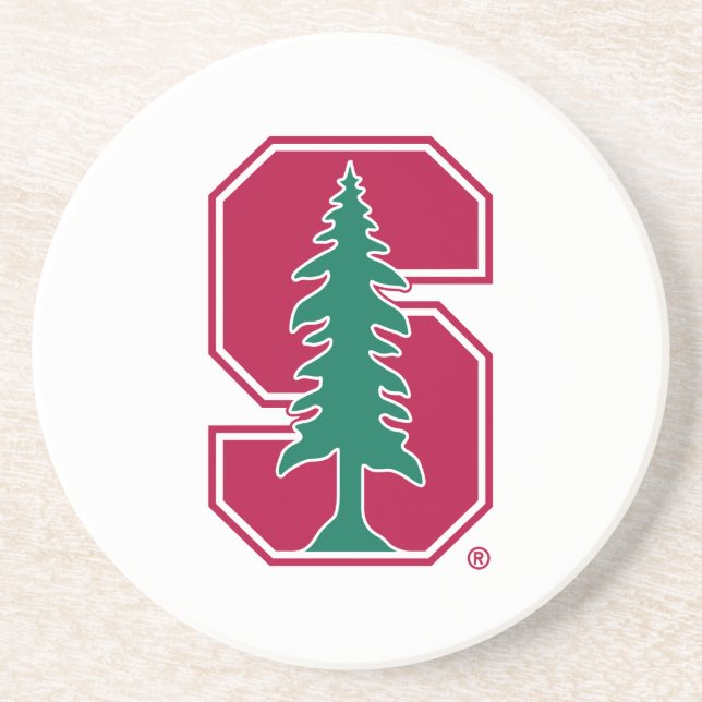 Cardinal Block "S" with Tree Coaster (Front)