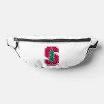 Cardinal Block &quot;S&quot; with Tree Fanny Pack
