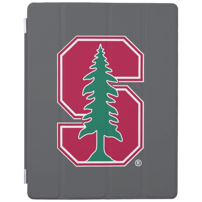 Cardinal Block "S" with Tree iPad Air Cover (Front)