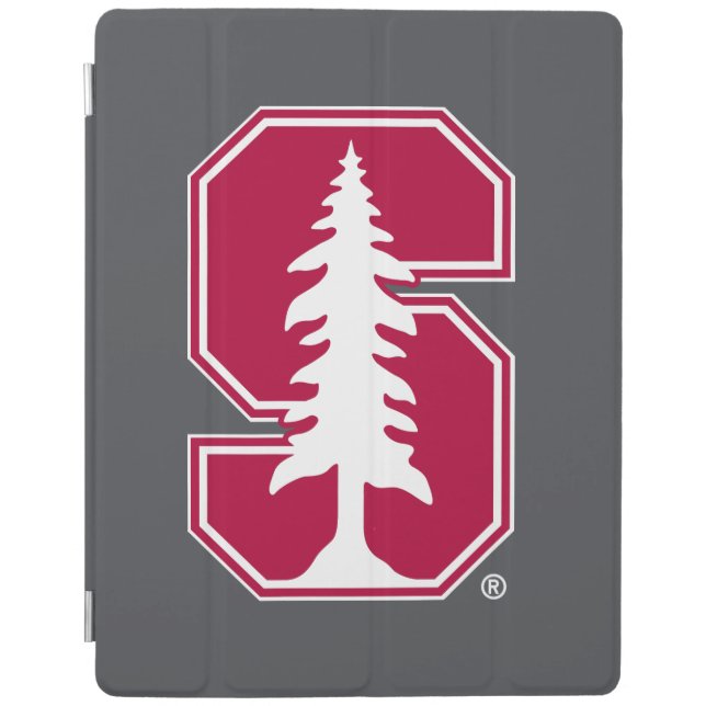 Cardinal Block "S" with Tree iPad Smart Cover (Front)