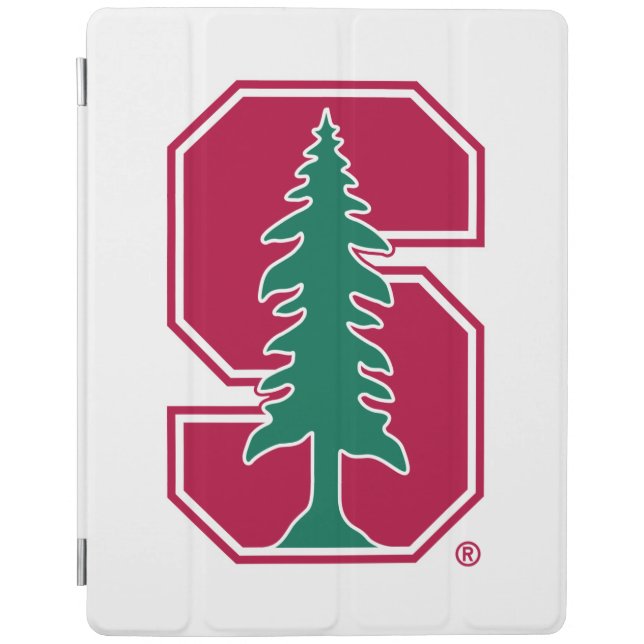 Cardinal Block "S" with Tree iPad Smart Cover (Front)