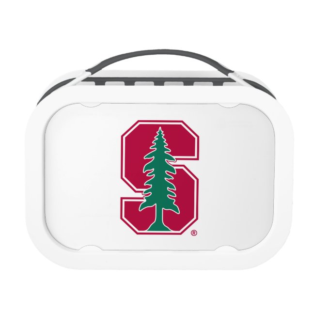 Cardinal Block "S" with Tree Lunch Box (Back)