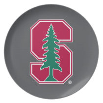 Cardinal Block "S" with Tree Melamine Plate