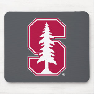 Cardinal Block "S" with Tree Mouse Pad