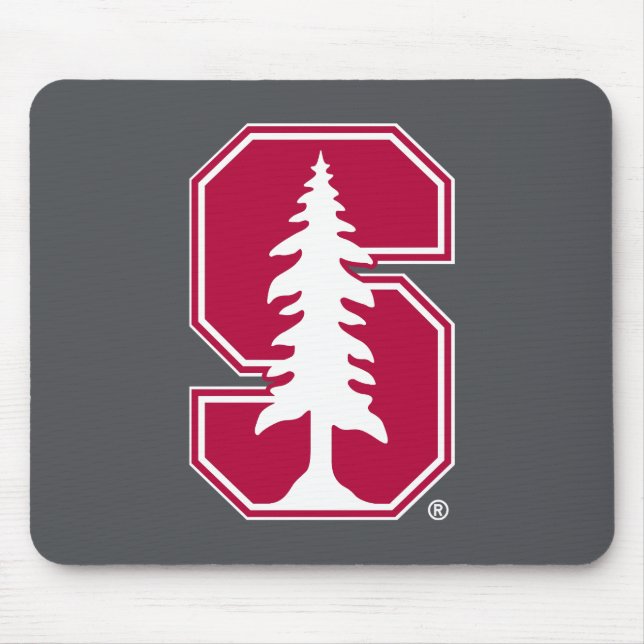 Cardinal Block "S" with Tree Mouse Pad (Front)