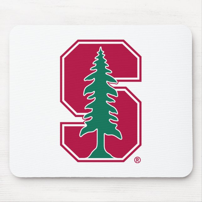 Cardinal Block "S" with Tree Mouse Pad (Front)