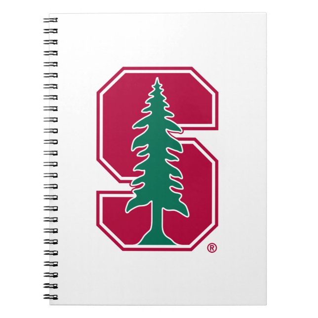 Cardinal Block "S" with Tree Notebook (Front)