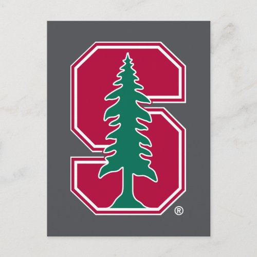 Cardinal Block S with Tree Postcard