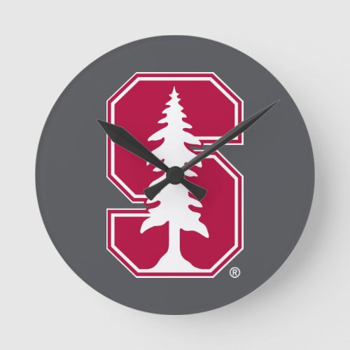 Cardinal Block S with Tree Round Clock