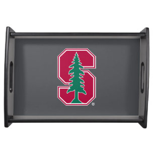 Cardinal Block "S" with Tree Serving Tray