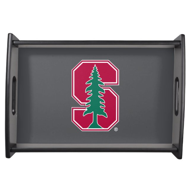 Cardinal Block "S" with Tree Serving Tray (Front)