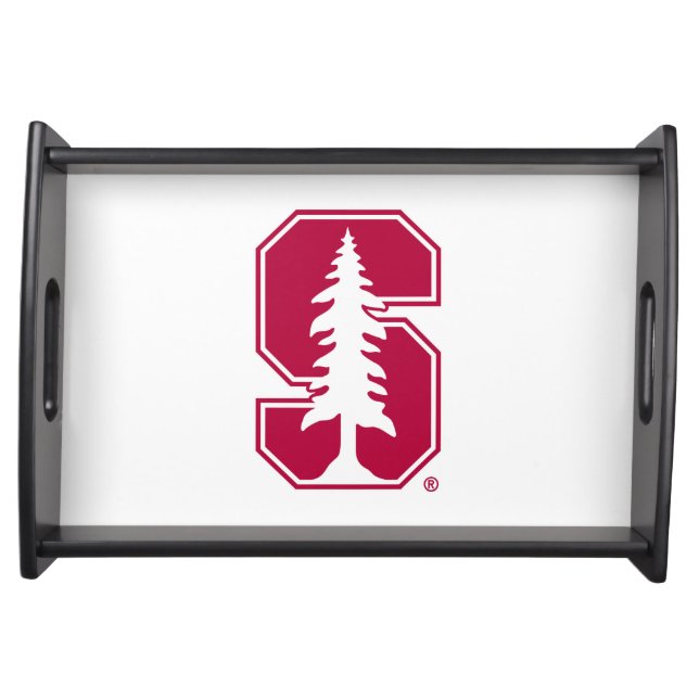 Cardinal Block "S" with Tree Serving Tray (Front)